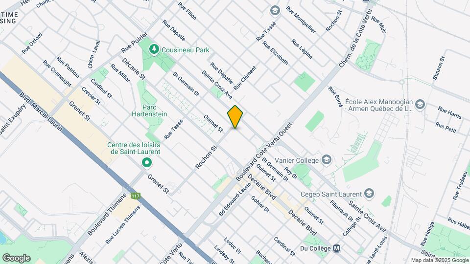 301 Rue Aylwin Map and Location Details