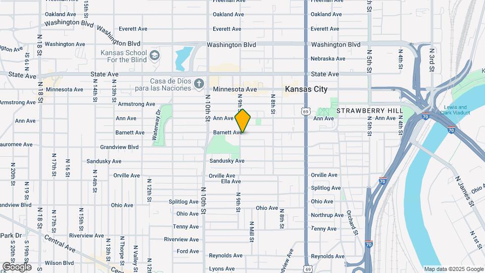 851 Barnett Ave Mapa y Detalles de la Ubicación