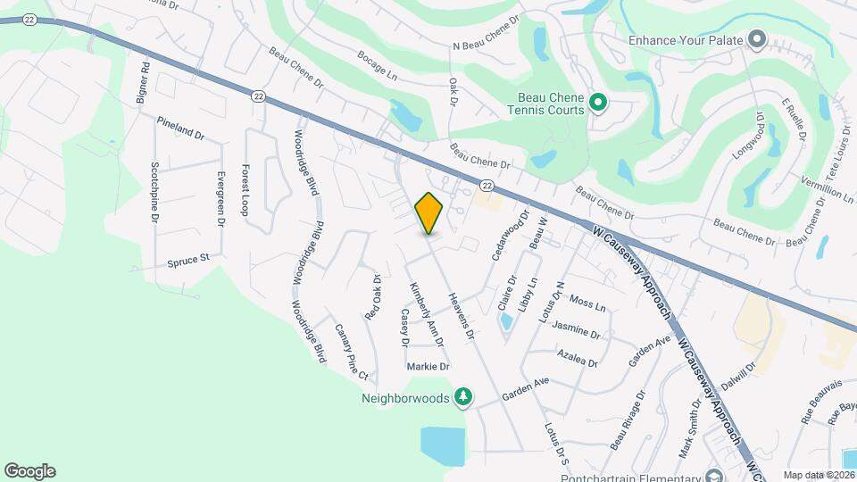 713 Heavens Dr Map and Location Details