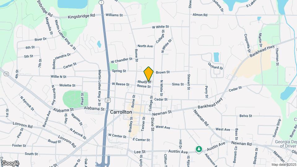 129 Rhudy St Mapa y Detalles de la Ubicación