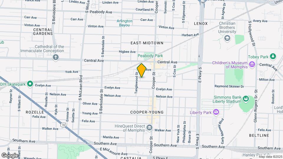 2096 Elzey Ave Map and Location Details