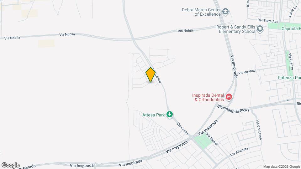 3543 Dimora St Map and Location Details