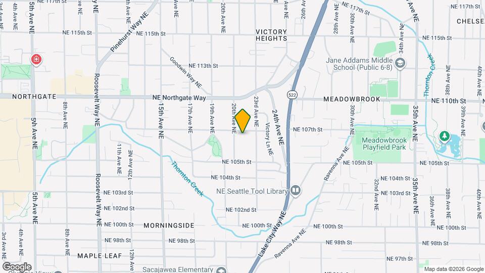 10546 20th Ave NE Map and Location Details