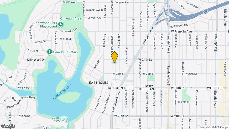 2417 Humboldt Ave S, Unit Humbolt Map and Location Details