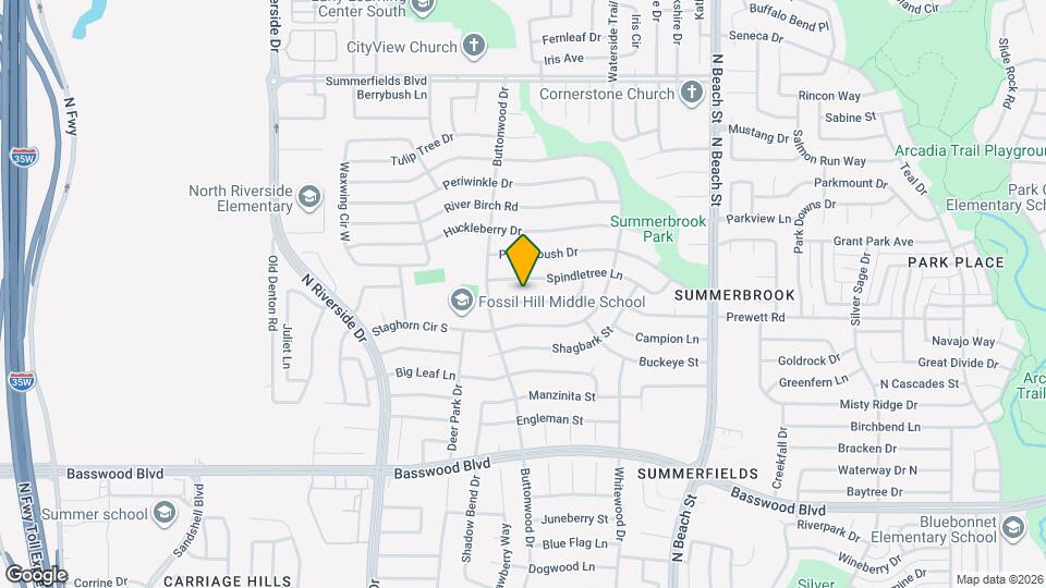 4125 Silverberry Ave Map and Location Details