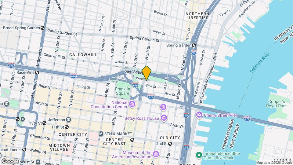 427 Vine St Mapa y Detalles de la Ubicación