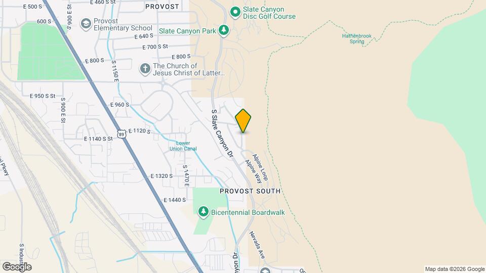 1145 Canyon Meadow Dr Mapa y Detalles de la Ubicación