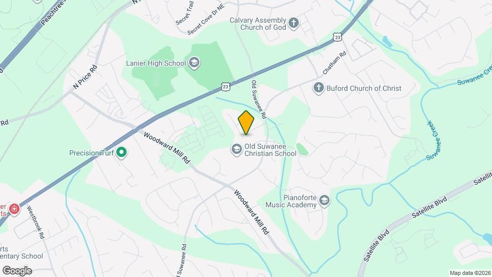 4231 Suwanee Brook Ct Map and Location Details