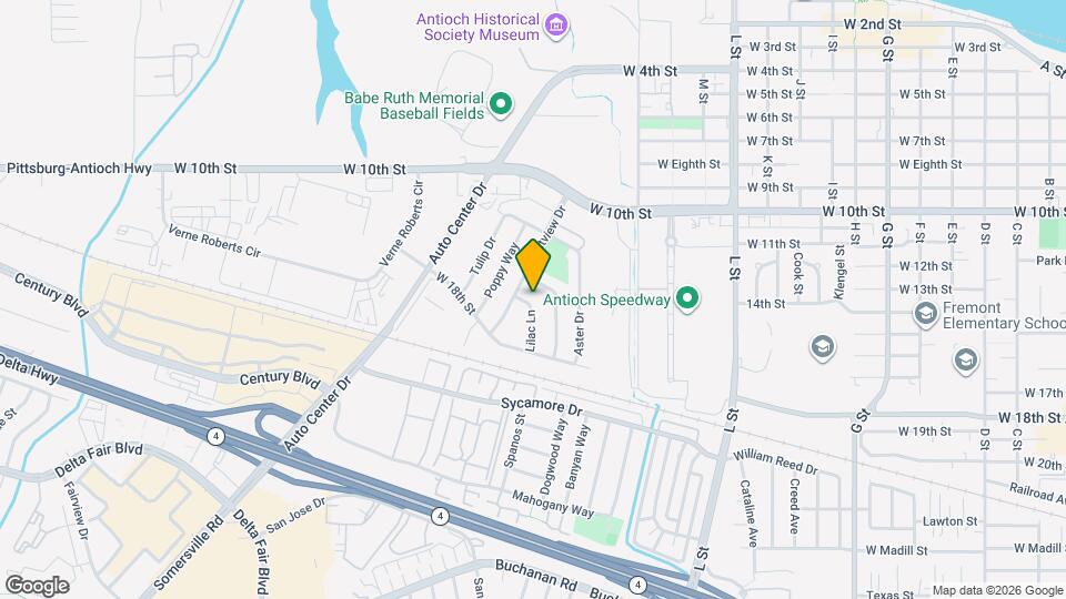 1432 Lilac Ln Map and Location Details