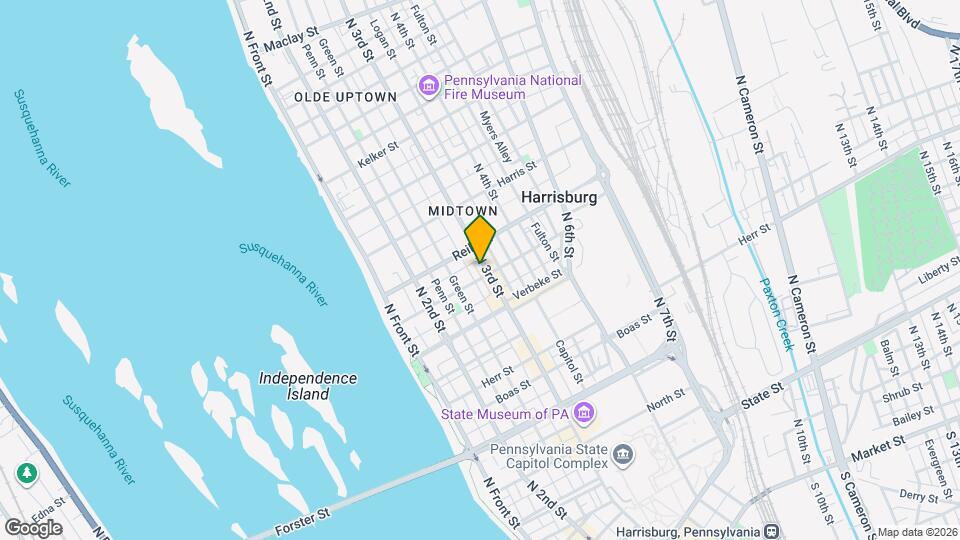 1404 N 3rd St, Unit Zachary Mapa y Detalles de la Ubicación