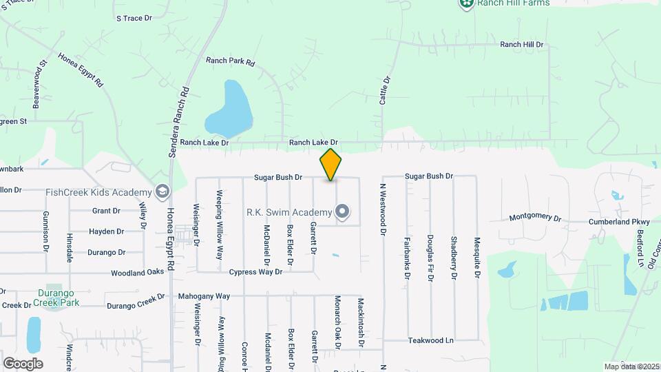 1019 Monarch Oak Dr Map and Location Details
