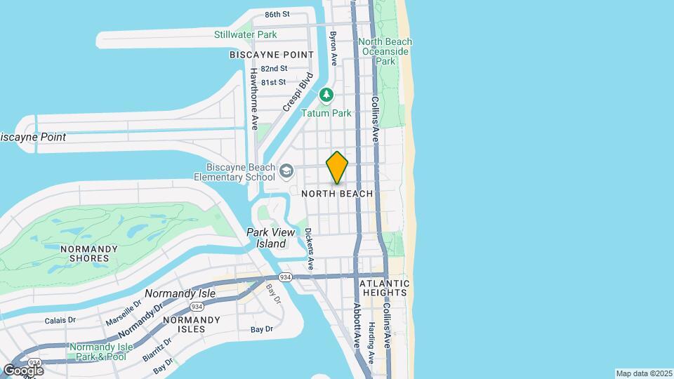 421 75th St Map and Location Details