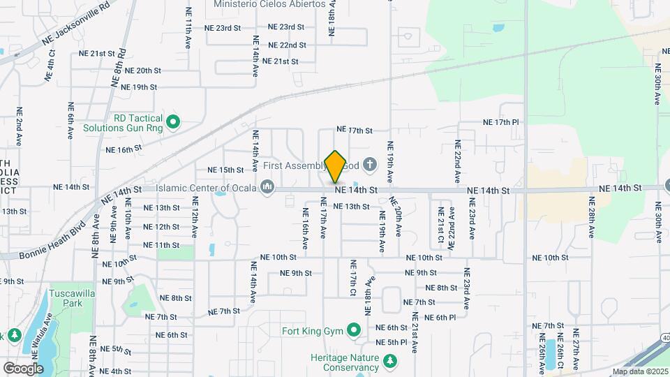 1729 NE 14th St Map and Location Details