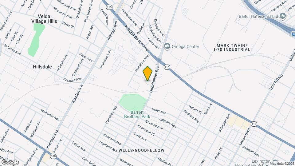 Hillvale Apartments Map and Location Details