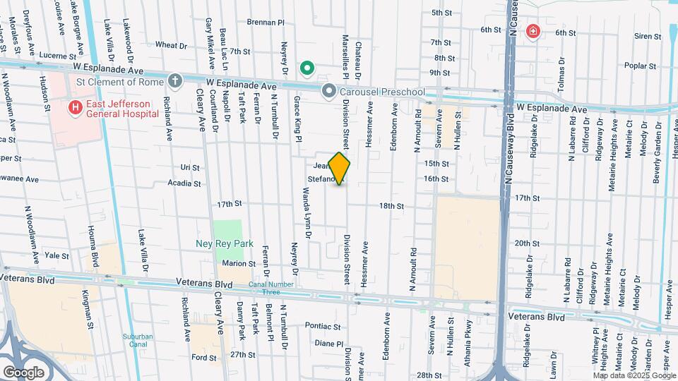 3820 Division St Map and Location Details