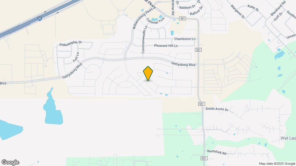 561 Jamestown Ln Map and Location Details