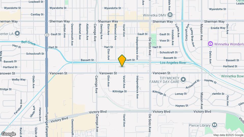 6819 Variel Ave Mapa y Detalles de la Ubicación