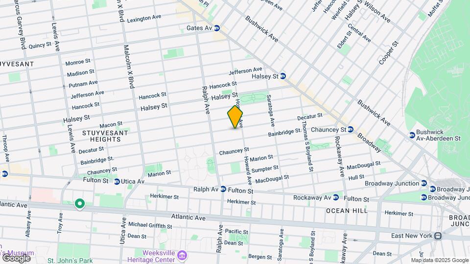 556 Decatur St Map and Location Details