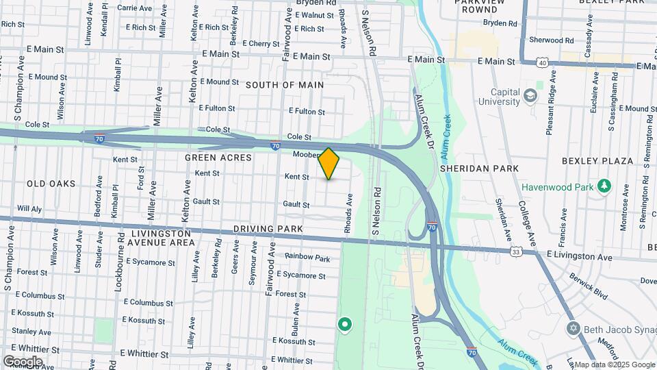 1793 Kent St Mapa y Detalles de la Ubicación