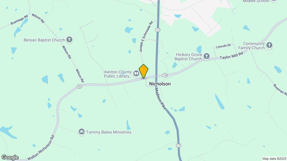 1997 Walton Nicholson Rd Mapa y Detalles de la Ubicación