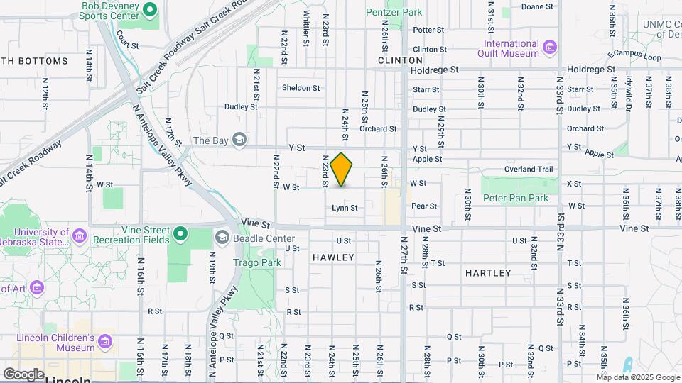 2335 W St Map and Location Details