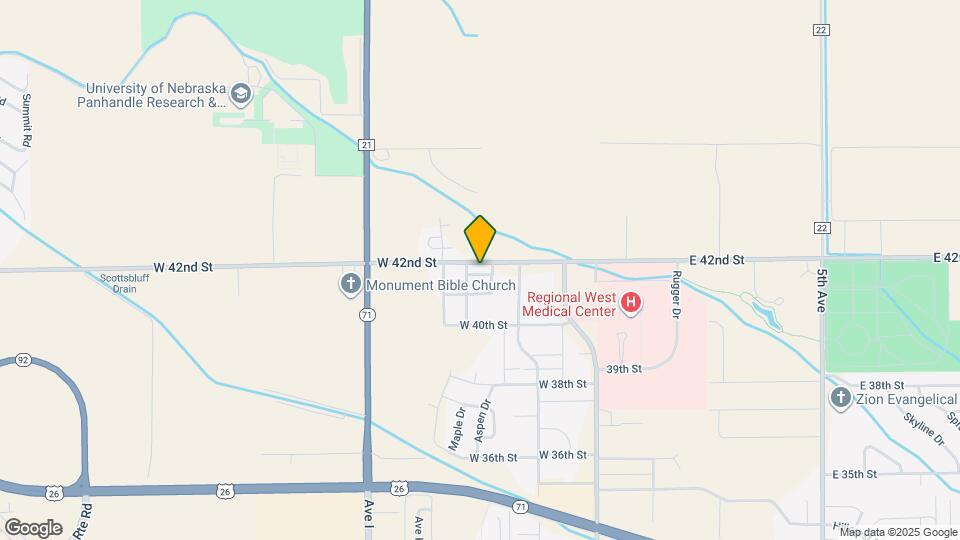 544 W 42nd St Map and Location Details