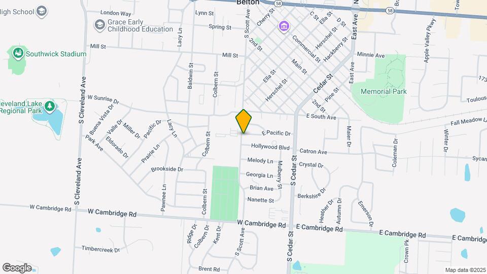 101 E Pacific Dr Map and Location Details