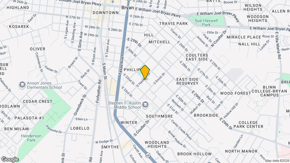 703 E 31st St Map and Location Details