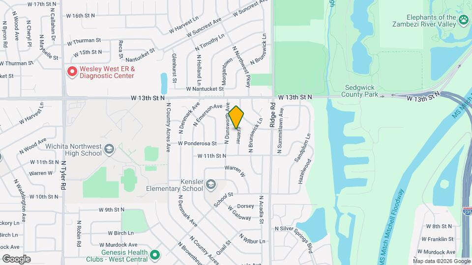 1239 N Cramer St Map and Location Details