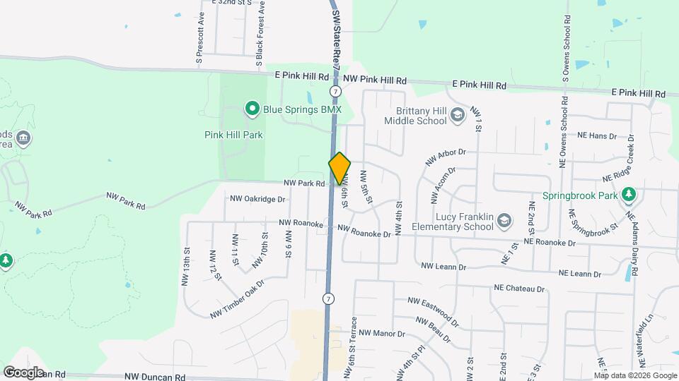 2527 NW 6th St Map and Location Details