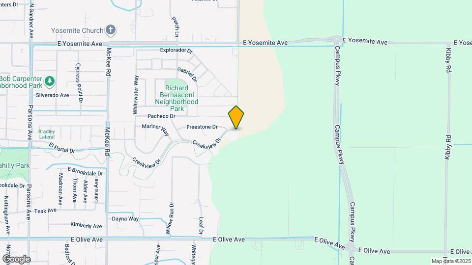 2504 Creekview Dr Map and Location Details