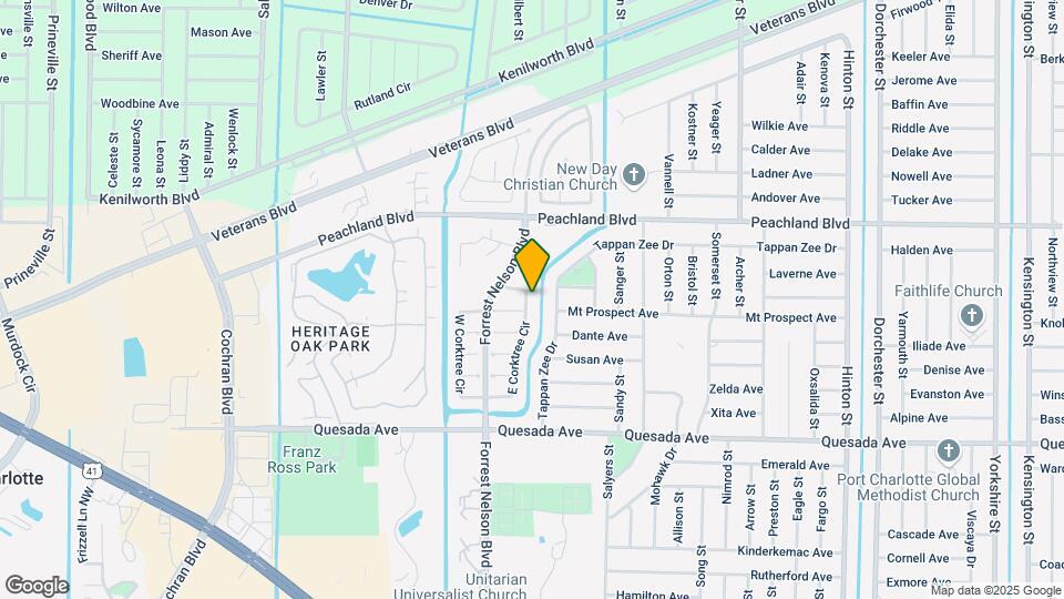 1112 E Corktree Cir Map and Location Details