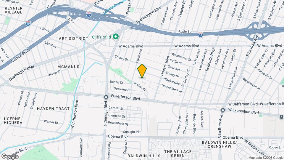 5602 Homeside Ave Map and Location Details