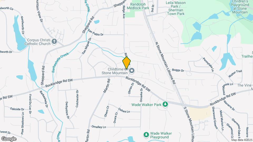 5301 Stonebush Terrace Map and Location Details