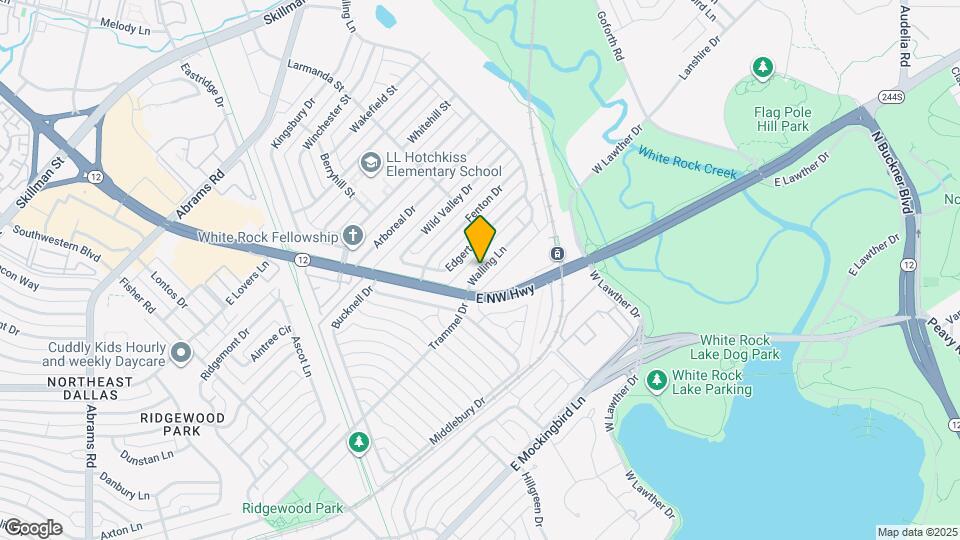 7479 Walling Ln Map and Location Details