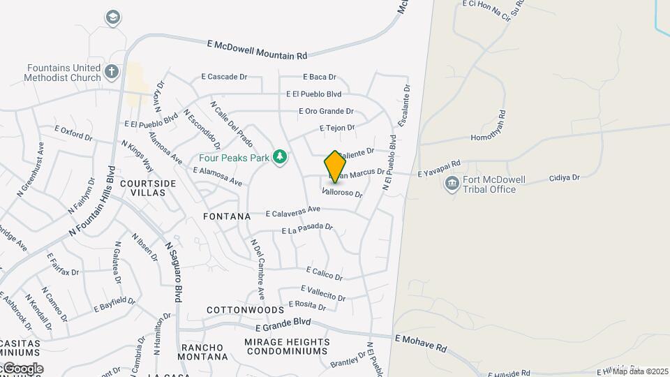 17316 Valloroso Dr Map and Location Details