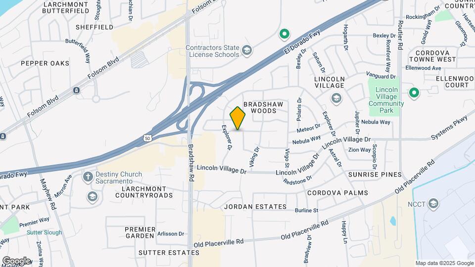 9752 Woodhollow Way Map and Location Details