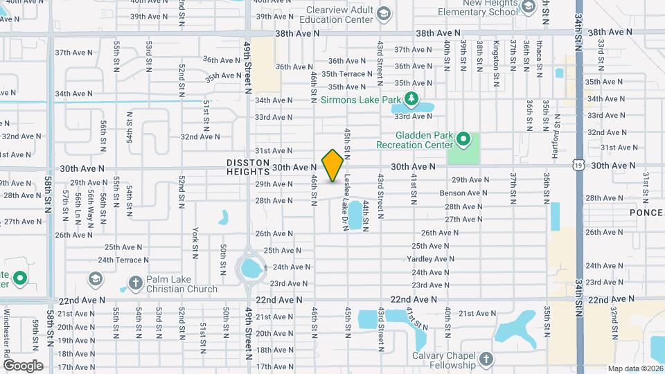 4526 29th Ave N Map and Location Details