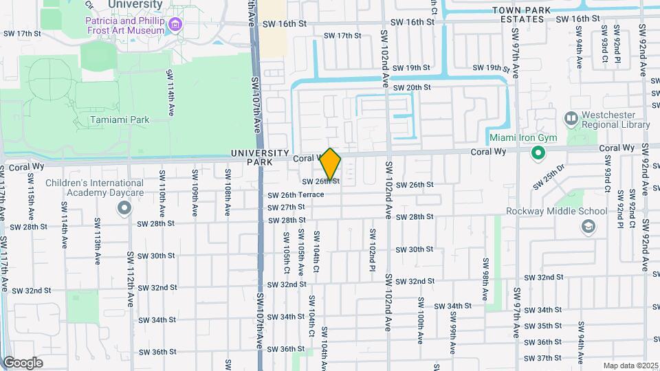 10380 SW 26th St Map and Location Details