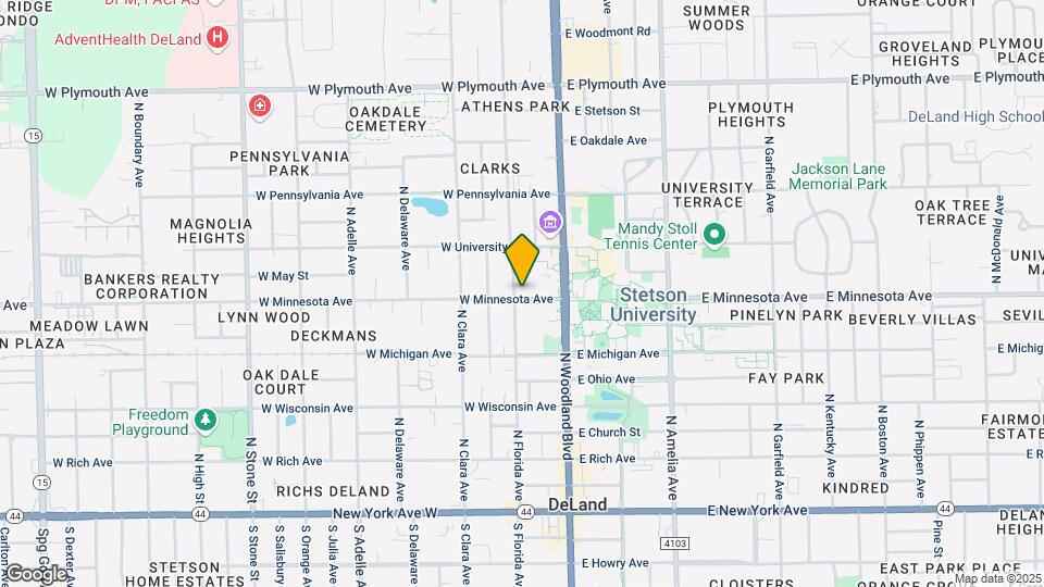 511 N Florida Ave Map and Location Details