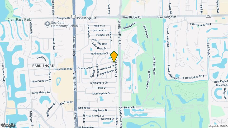 1387 Hernando St Mapa y Detalles de la Ubicación