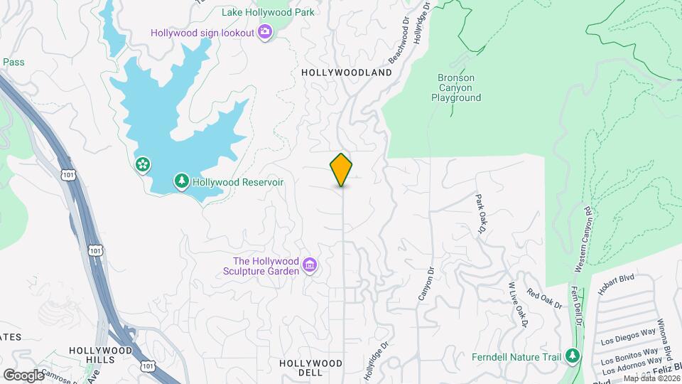 2607 Beachwood Dr Map and Location Details