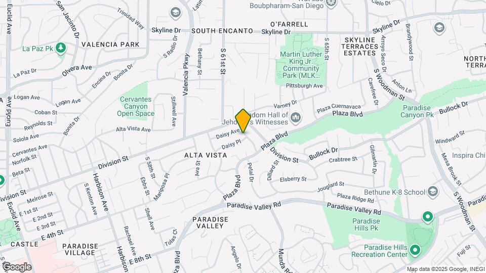 6186 Daisy Pl Map and Location Details