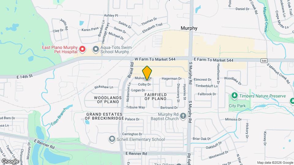 5917 Colby Dr Map and Location Details