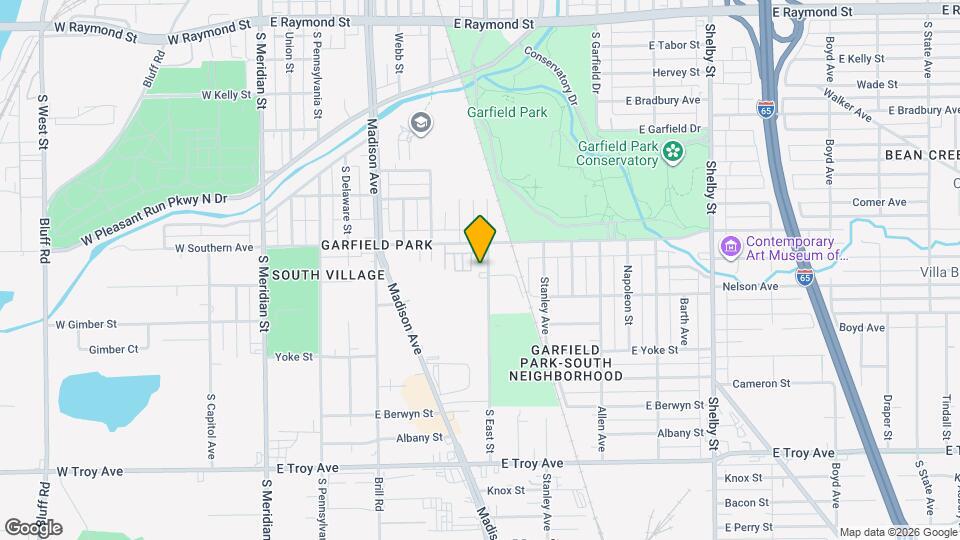 2632 S East St Map and Location Details