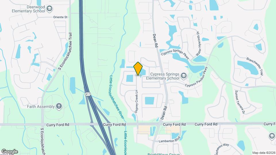 2601 River Ridge Dr Map and Location Details