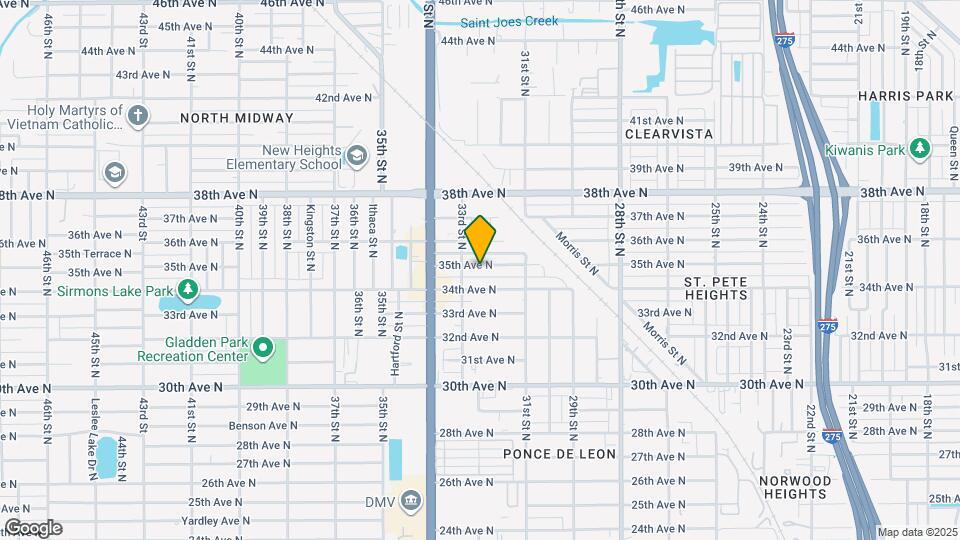 3234 35th Ave N Map and Location Details