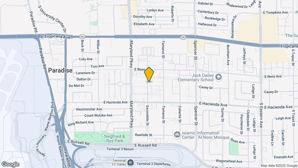 5184 Escondido St Map and Location Details