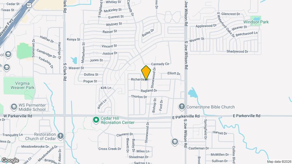 602 Laurel St Map and Location Details