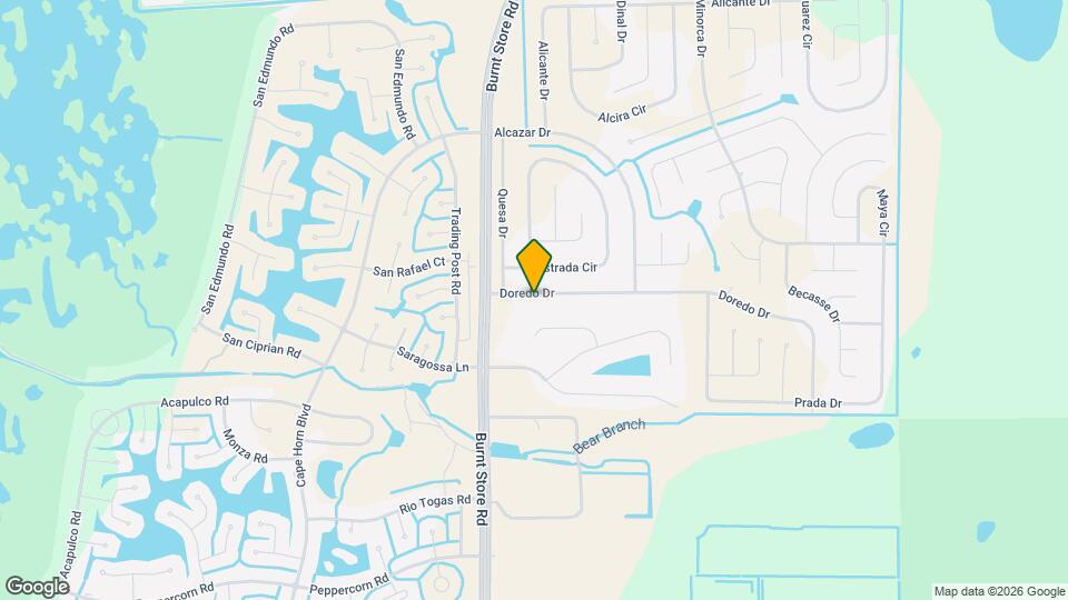 25061 Doredo Dr Mapa y Detalles de la Ubicación